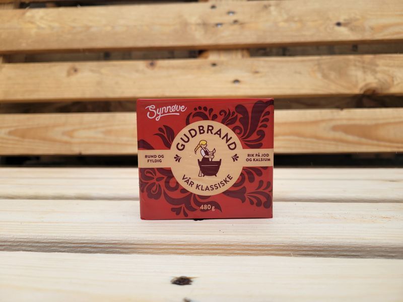 Сир карамельний Гудбрандсдален Брюност Gudbrand Synn&oslash;ve Tine Brunost (Норвегія) 480 гр 1396576866 фото