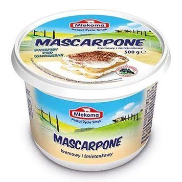 Сир маскарпоне 80% Млекома Mascarpone Mlekoma 500 г 1081529730 фото