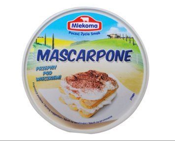 Сир маскарпоне 80% Млекома Mascarpone Mlekoma 250 г 1081536473 фото