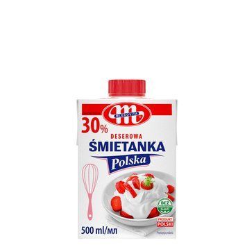 Вершки Млековіта Сметанка Mlekovita Smietanka Polska 30% 500 мл  1598898239 фото
