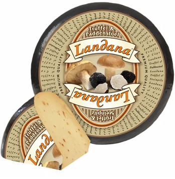 Сир гауда Ландана з трюфелем Truffle Landana 50% вага ~ 4 кг 829007762 фото