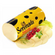 Сир сичужний твердий Серенада Салямі Спомлек Serenada Salami Spomlek 45% вага ~ 1,5 кг  837974710 фото 1