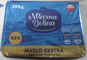 Масло вершкове Млечна долина Mleczna Dolina 82% 200 гр copy_copy_1122682105 фото