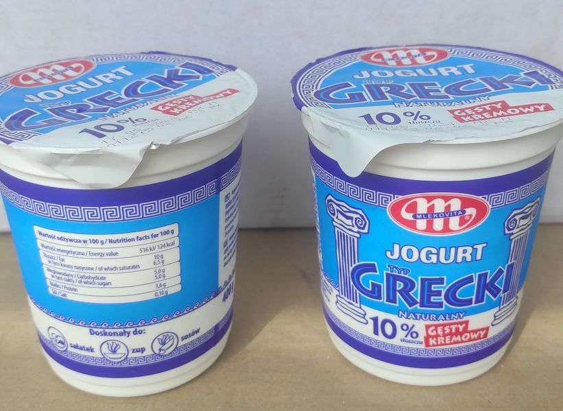 Йогурт грецький Mlekovita Jogurt Grecki 10%, 400 г 45362765 фото