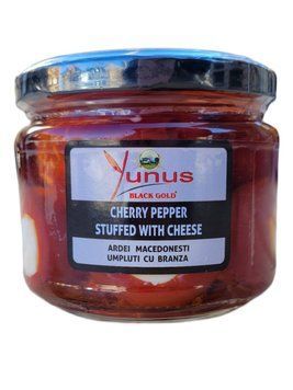 Фарширований сиром перчик Yunus Cherry Pepper Stuffed with Cheese 190 г 53423152 фото